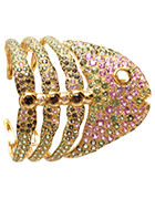 Gobiodon histrio pink and green